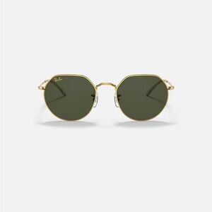 Ray-Ban Jack Gold Frame with Green Lenses